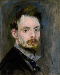 Self-Portrait, c. 1875 - Auguste Renoir