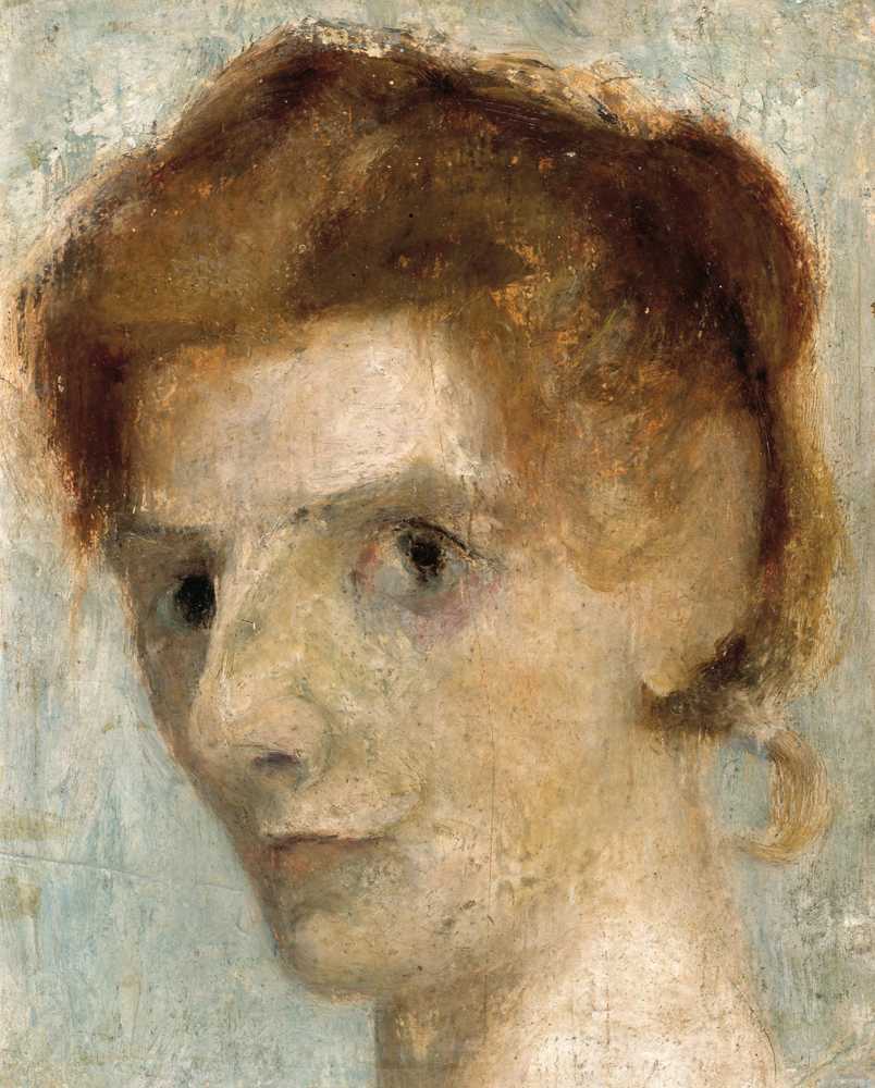 Self-portrait (circa 1898) - Paula Modersohn Becker
