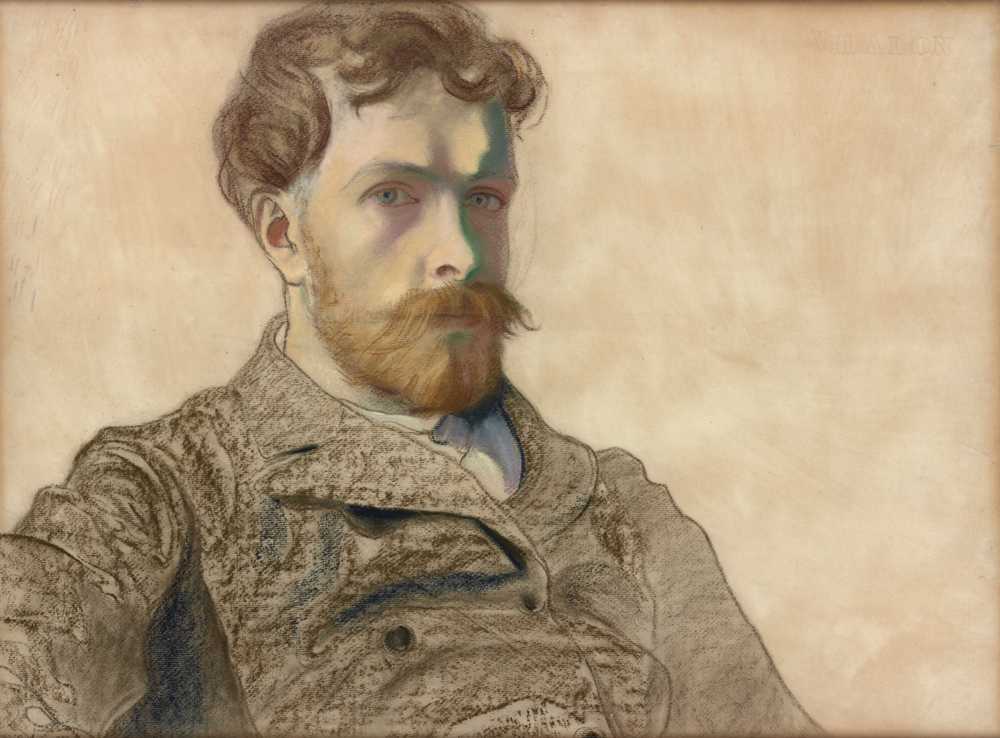 Self-portrait of Stanisław Wyspiański (1903) - Stanisław Wyspiański