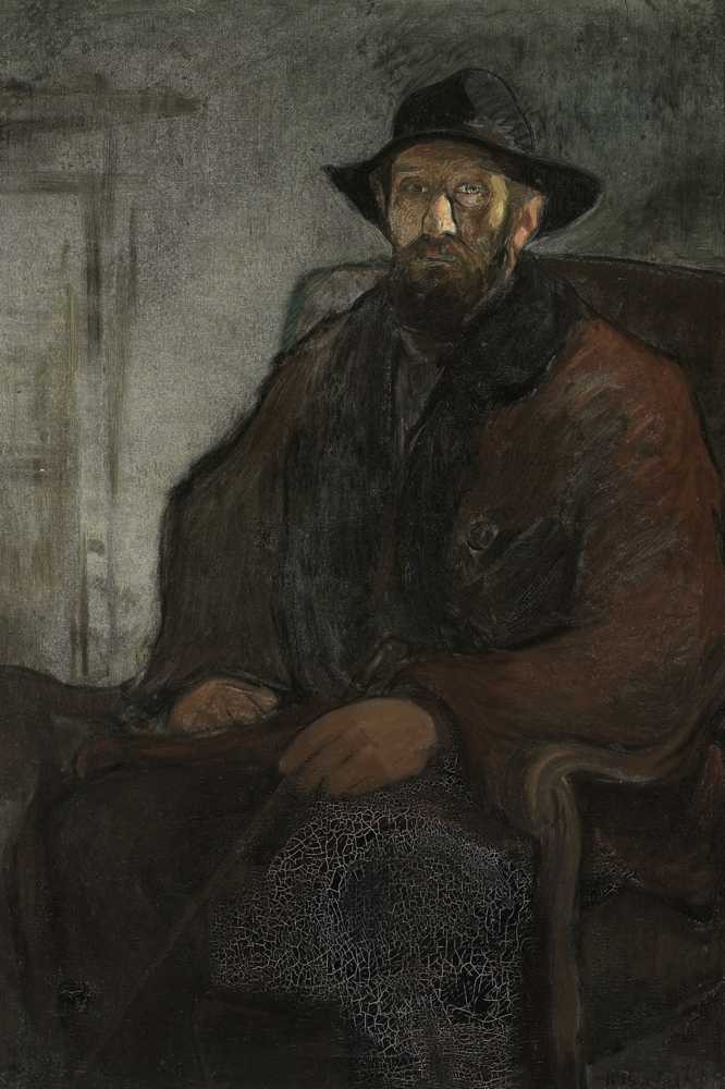 Self-portrait (1902) - Władysław Ślewiński - Władysław Ślewiński