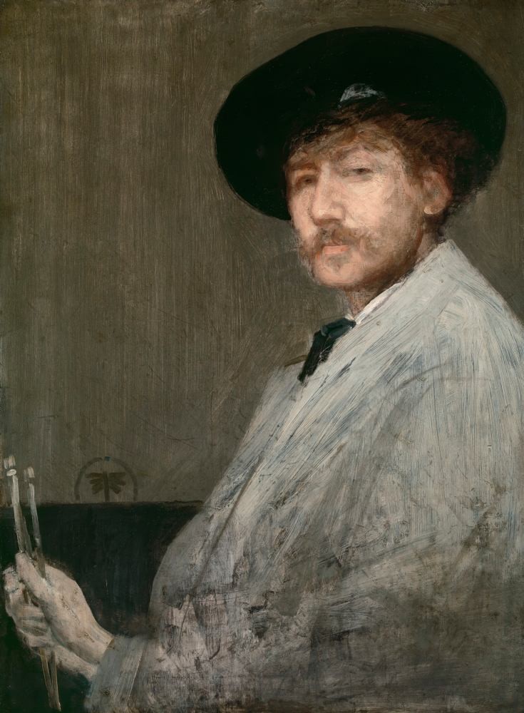 Self Portrait [1] - James Abbot McNeill Whistler