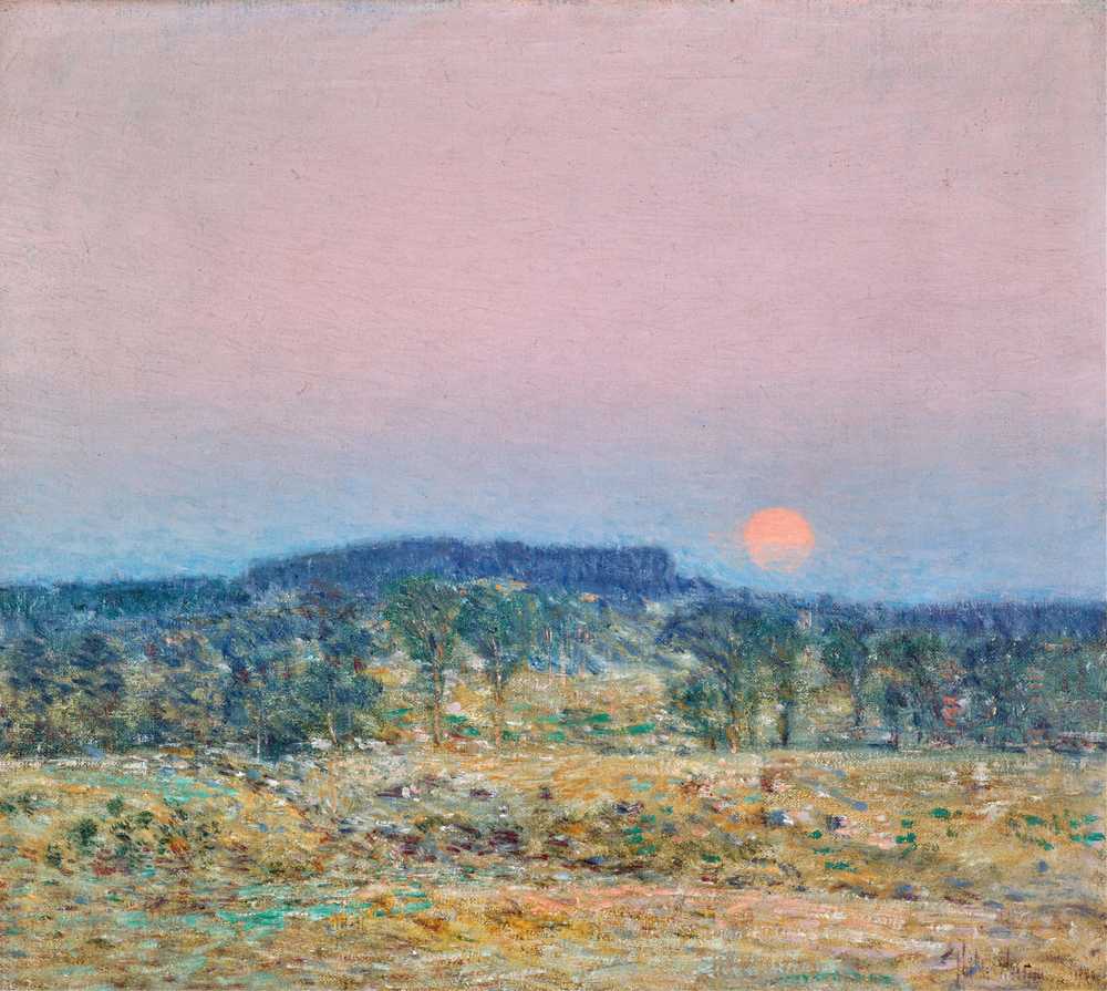 September Moonrise (1900) - Childe Hassam