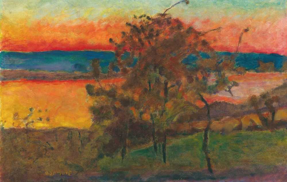 Setting Sun (1920) - Pierre Bonnard