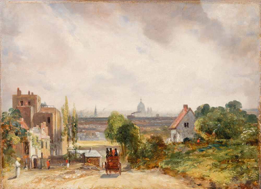 Sir Richard Steeles Cottage, Hampstead - John Constable