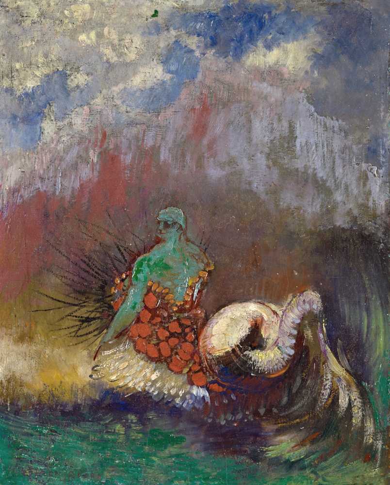 Siren (1900) - Odilon Redon