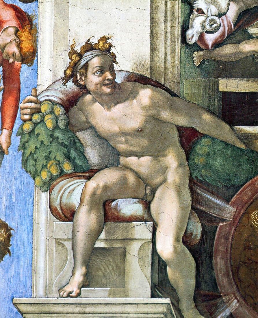 Sistine Chapel, decorative elements - Michelangelo