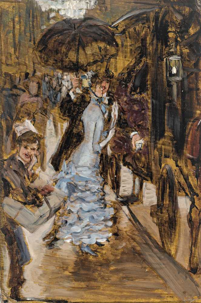 Sketch For The Maid Of Honor - James Tissot