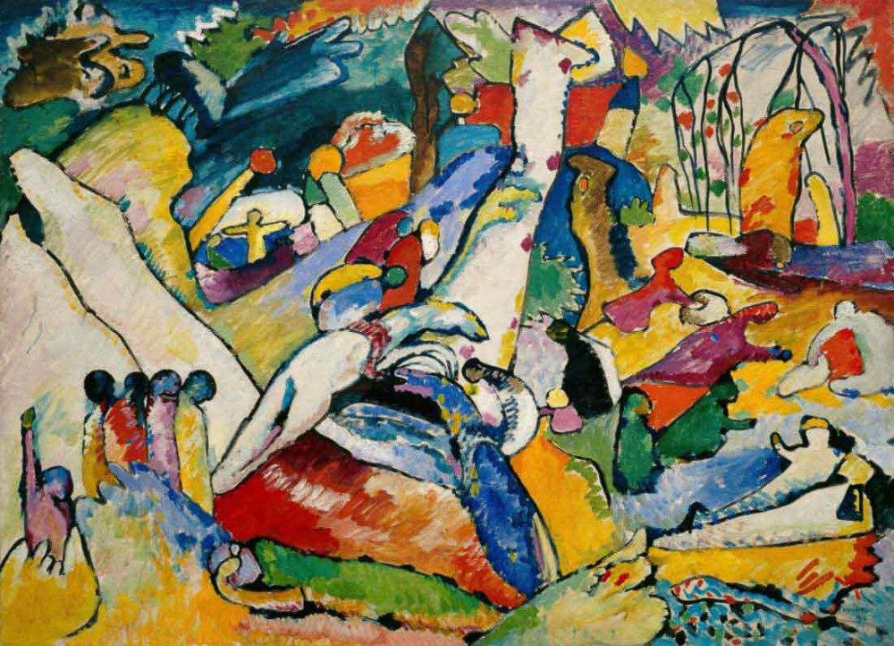 Sketch for Composition II - Kandinsky
