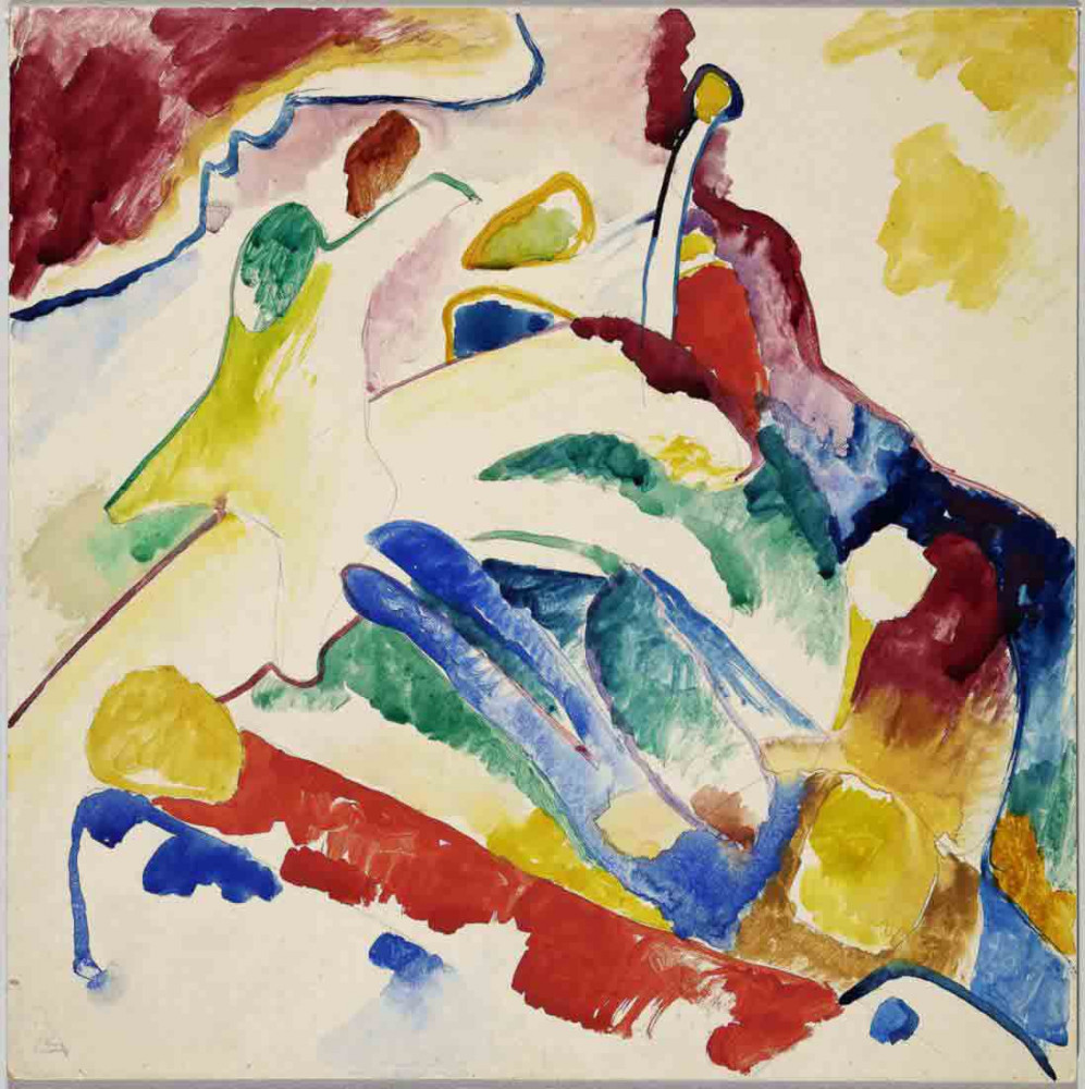 Sketch for Composition II ver 2 - Kandinsky