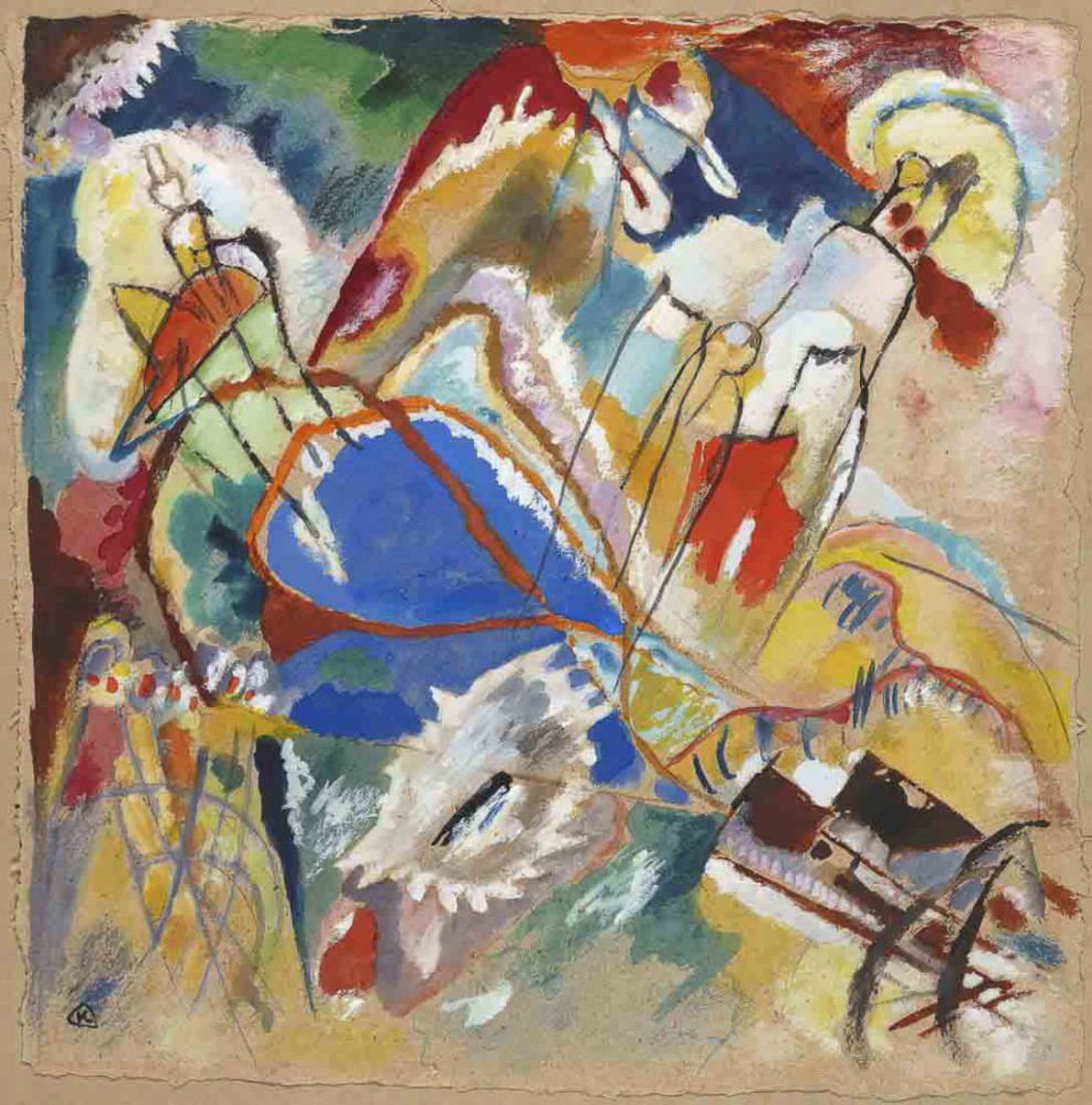 Sketch for Improvisation 30 (Cannons) - Kandinsky