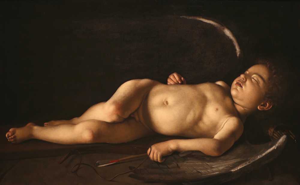 Sleeping Cupid (1600) - Michelangelo Merisi de Caravag