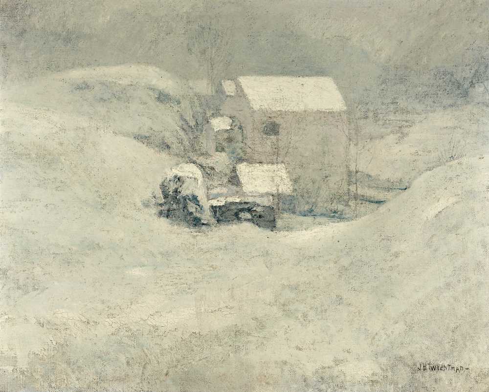 Snow (circa 1889-1902) - John Henry Twachtman