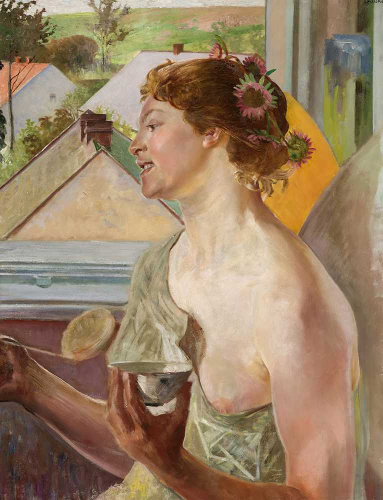 Soap bubbles (Woman with a cup) (1901) - Jacek Malczewski