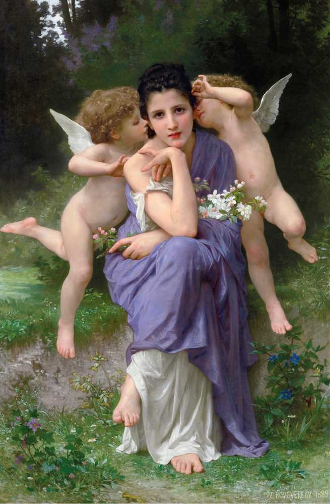 Songs of Spring (1889) - William-Adolphe Bouguereau
