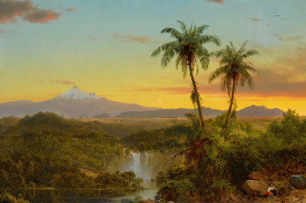 South American Landscape (1857) - Frederick Edwin Church