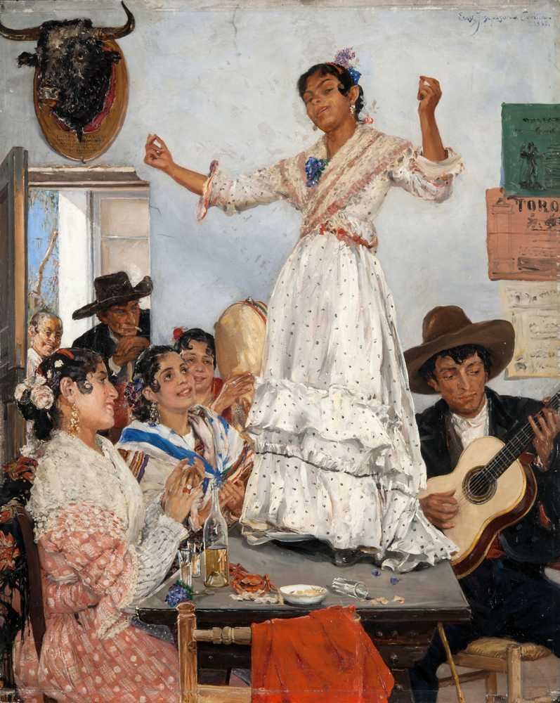 Spanish Dance (1882) - Ernst Abraham Josephson