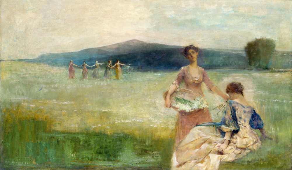 Spring (1890) - Thomas Dewing