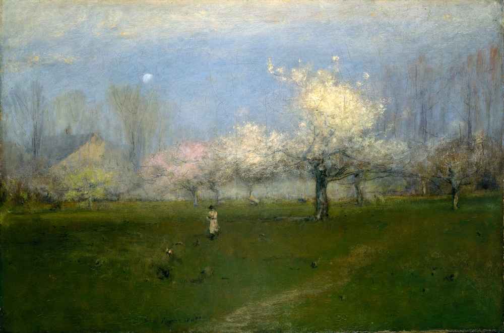 Spring Blossoms, Montclair, New Jersey - George Inness