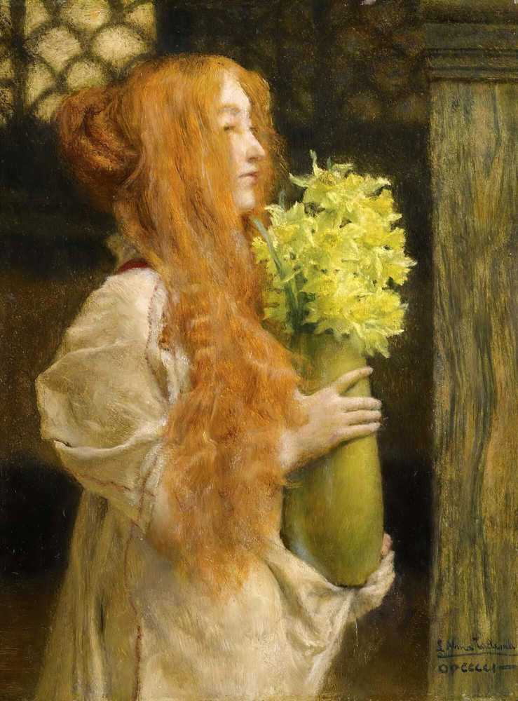 Spring Flowers - Alma-Tadema