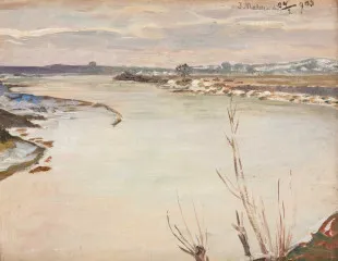 Spring Thaw (1905) - Jacek Malczewski