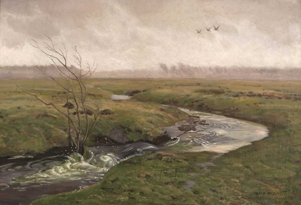 Springtime (1892) - Józef Chełmoński