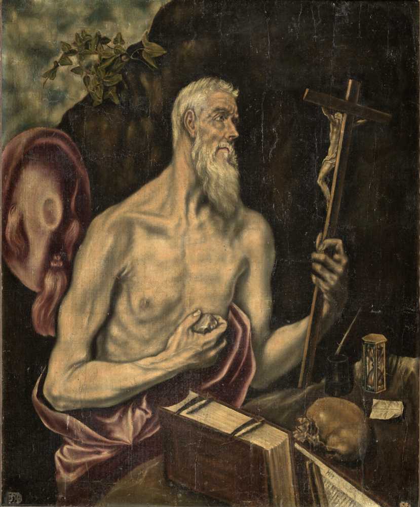 St Jerome in Penitence - El Greco