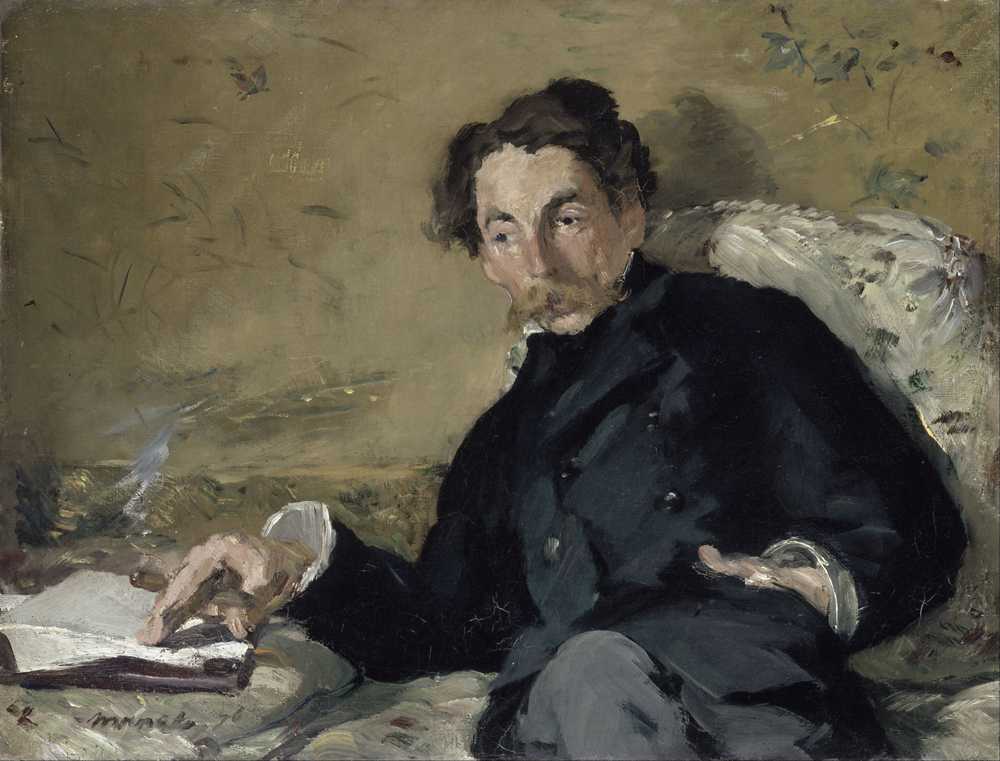 Stephane Mallarme (1876) - Edouard Manet