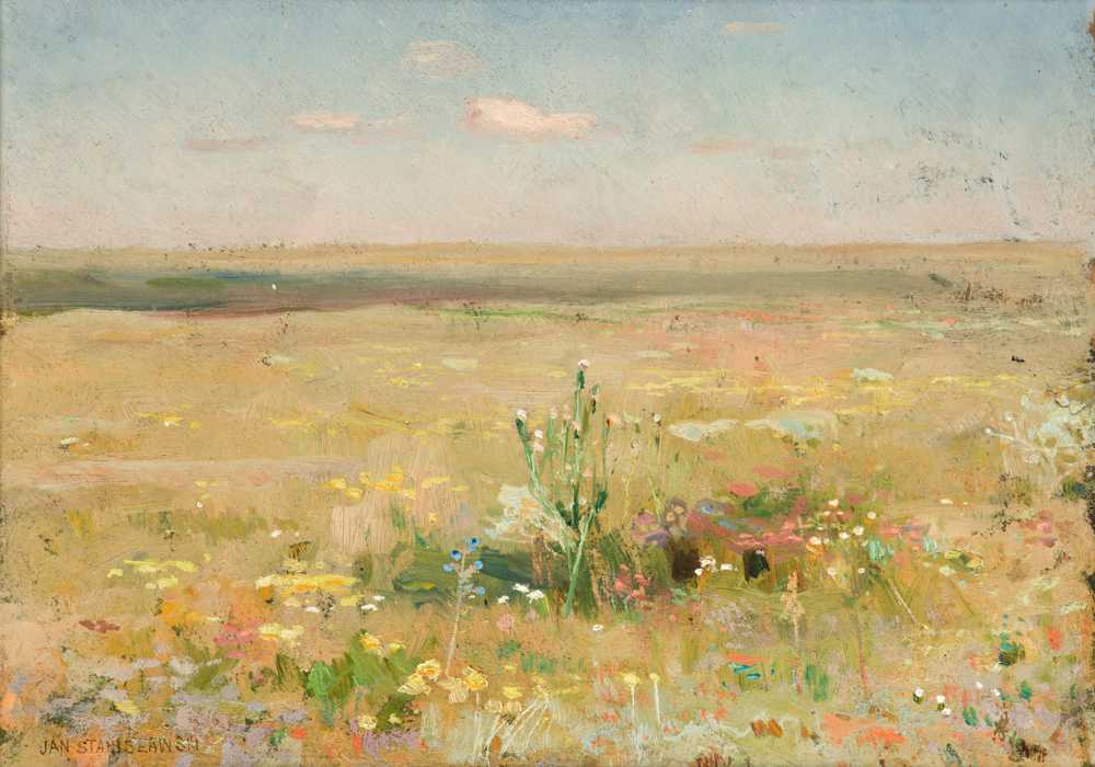Steppe (1900) - Jan Stanisławski
