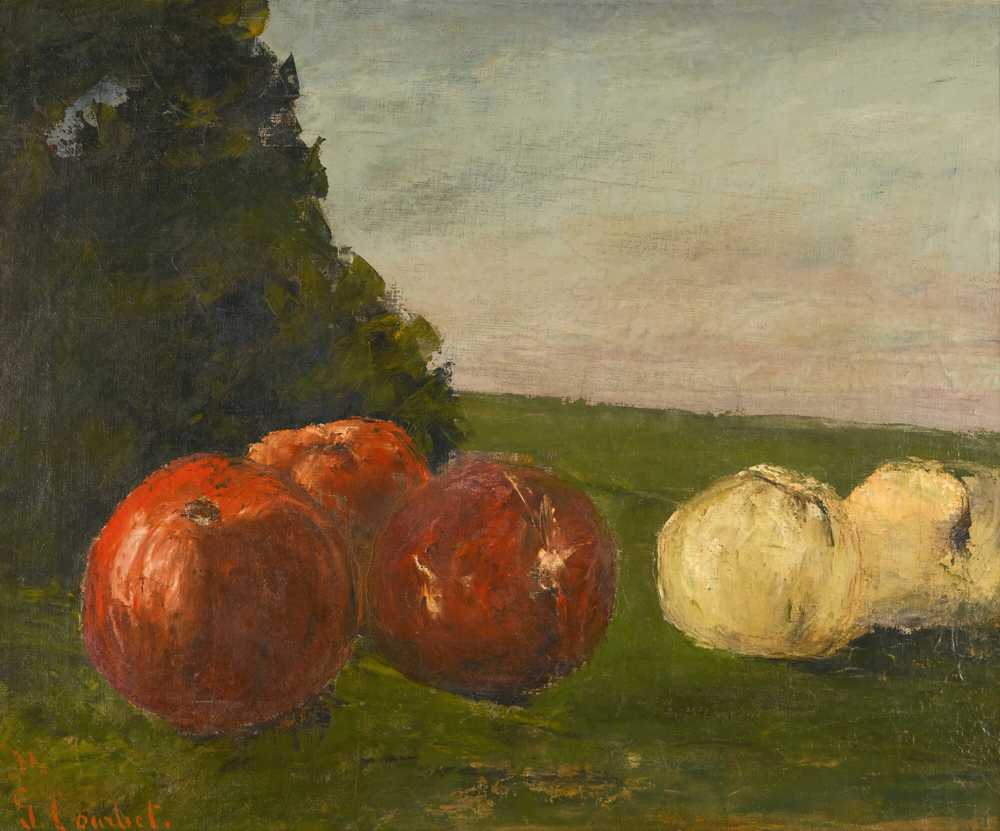 Still life (1871) - Gustave Courbet
