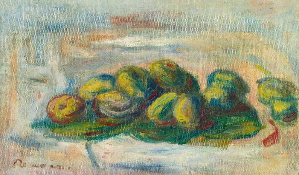 Still Life With Almonds (1912) - Auguste Renoir