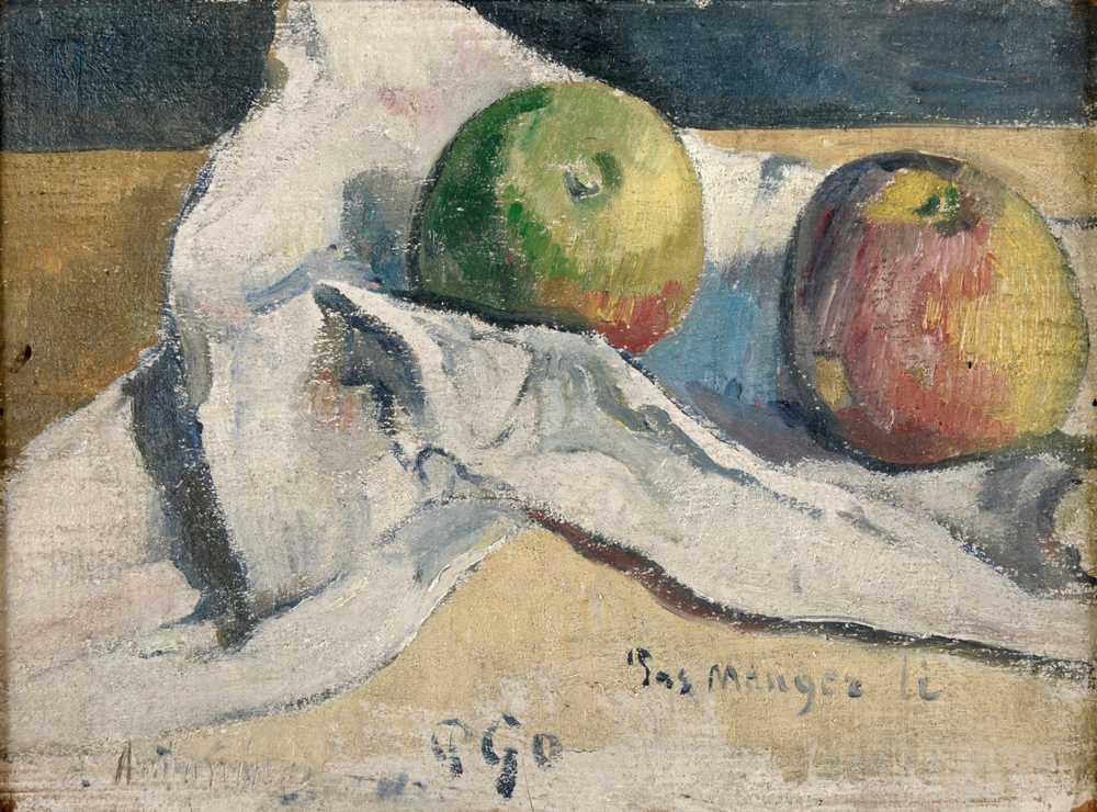Still life with apples (ca 1891-04) - Paul Gauguin