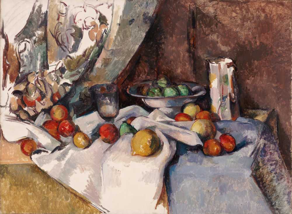 Still Life with Apples (from 1895 until 1898) - Paul Cezanne
