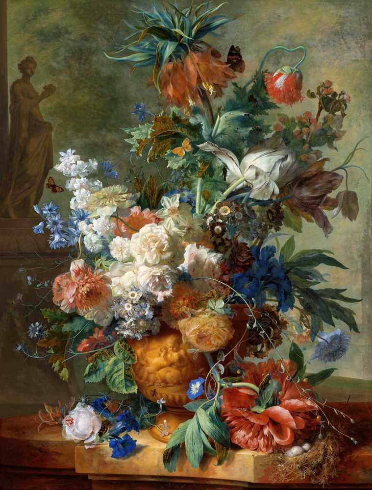 Still Life with Flowers (1723) - Jan van Huysum