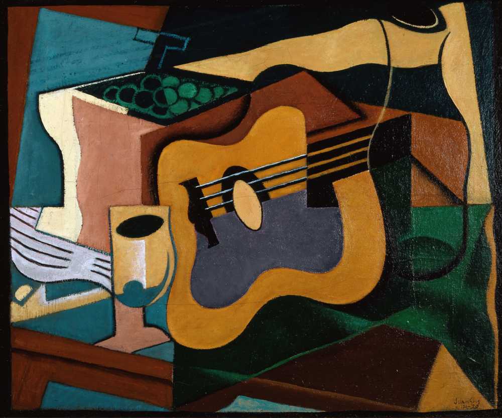 Still Life with Guitar (1920) - Juan Gris