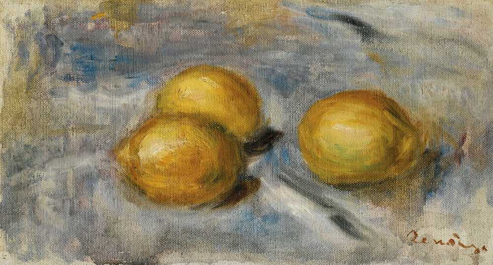 Still Life With Lemons (1918) - Auguste Renoir