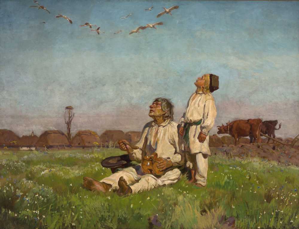 Storks (1900) - Józef Chełmoński