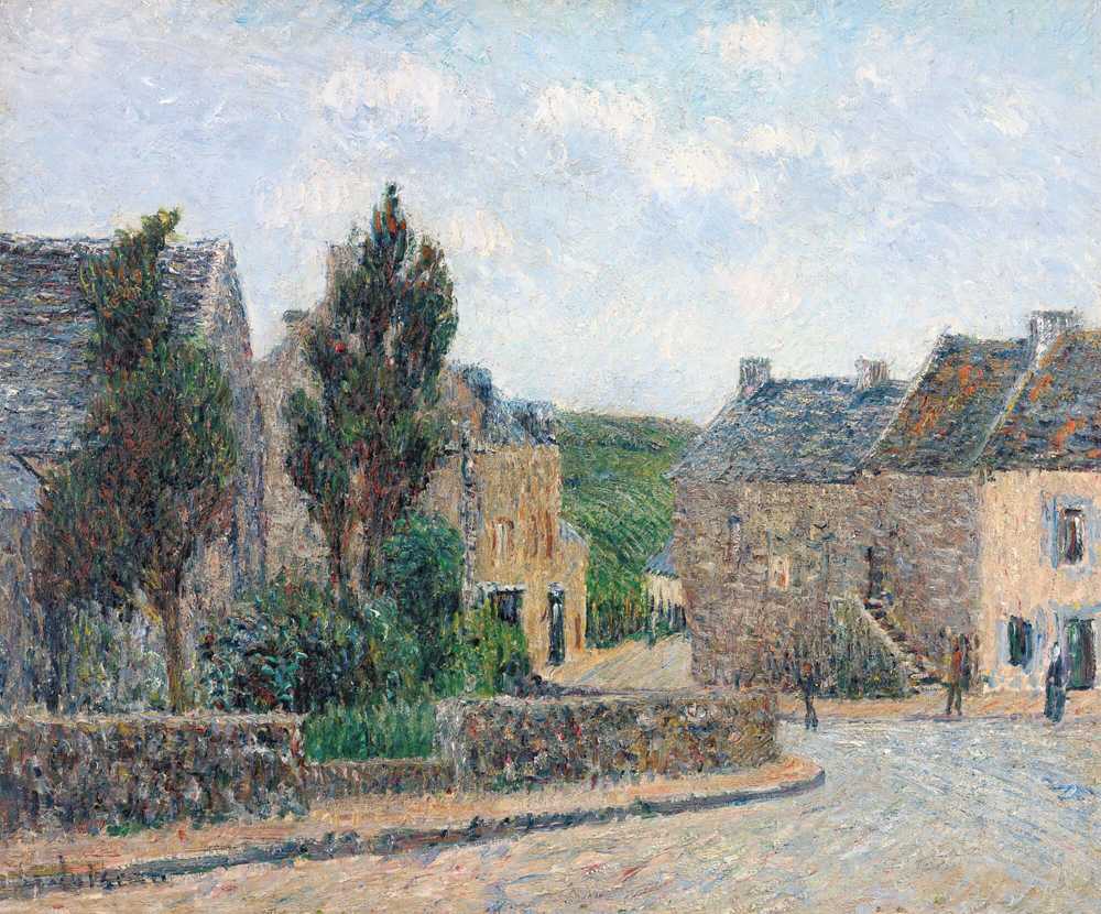 Street in St. Lunaire (1904) - Gustave Loiseau