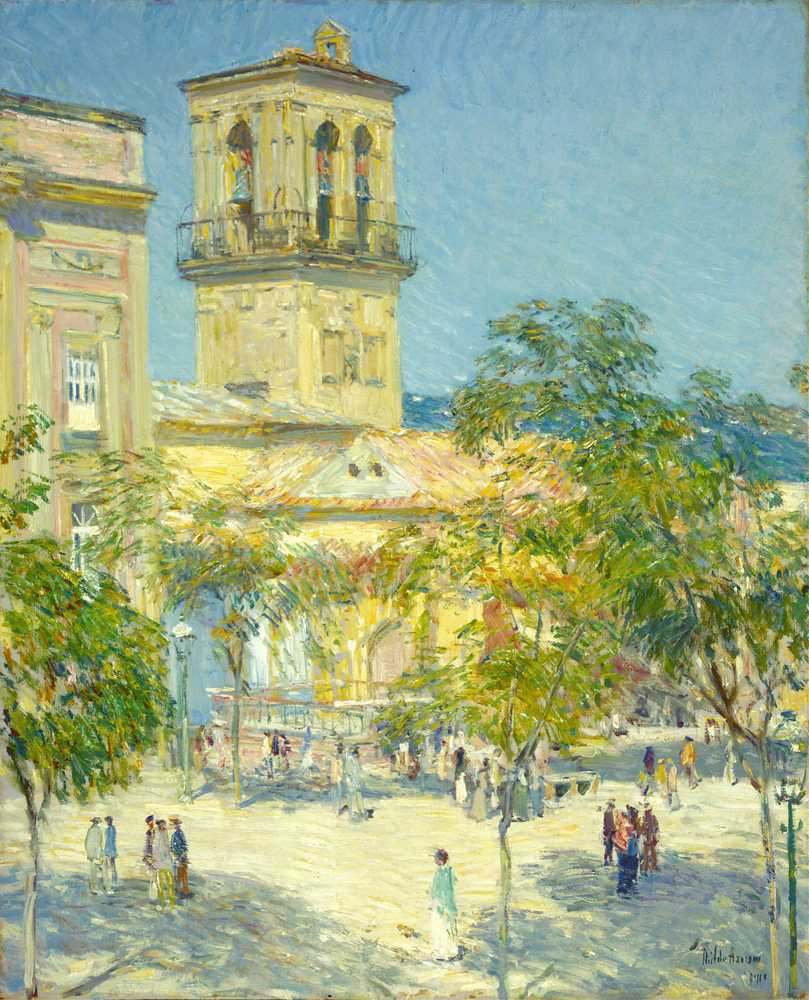Street of the Great Captain, Córdoba (1910) - Childe Hassam