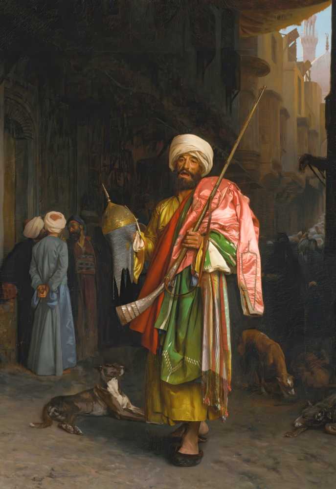 Street vendor in cairo - Jean-Leon Gerome