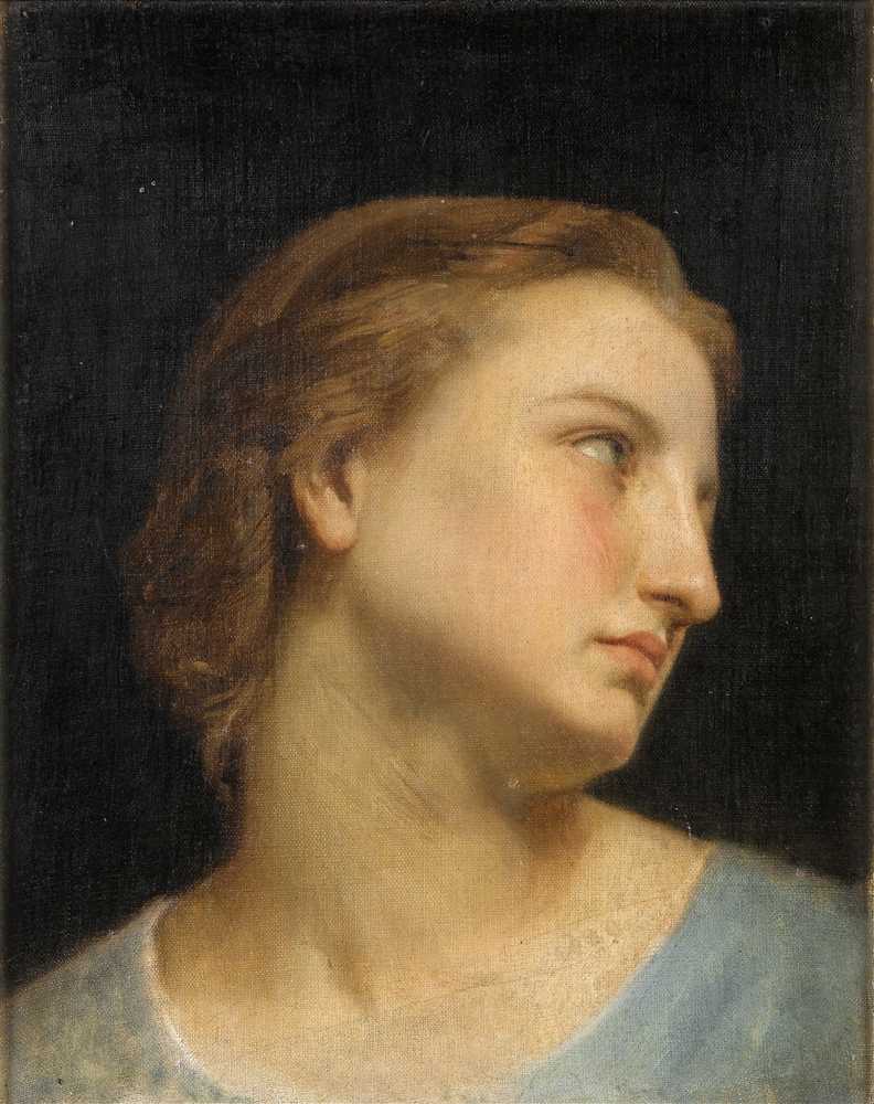 Study Of A Woman’s Head (Philomele Et Progne) - William-Adolphe Bouguereau