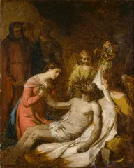 Study Of The Lamentation On The Dead Christ - Benjamin West