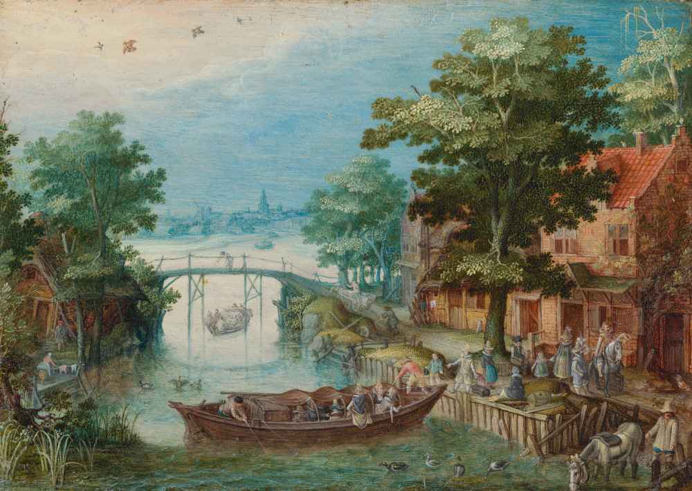 Summer Landscape, c. 1615 - 1620 - Christoffel van den Berghe