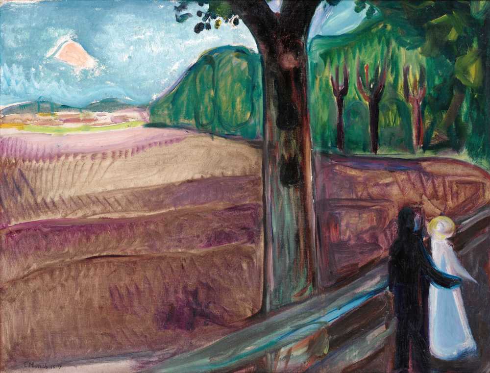 Summer Night (1917) - Edward Munch