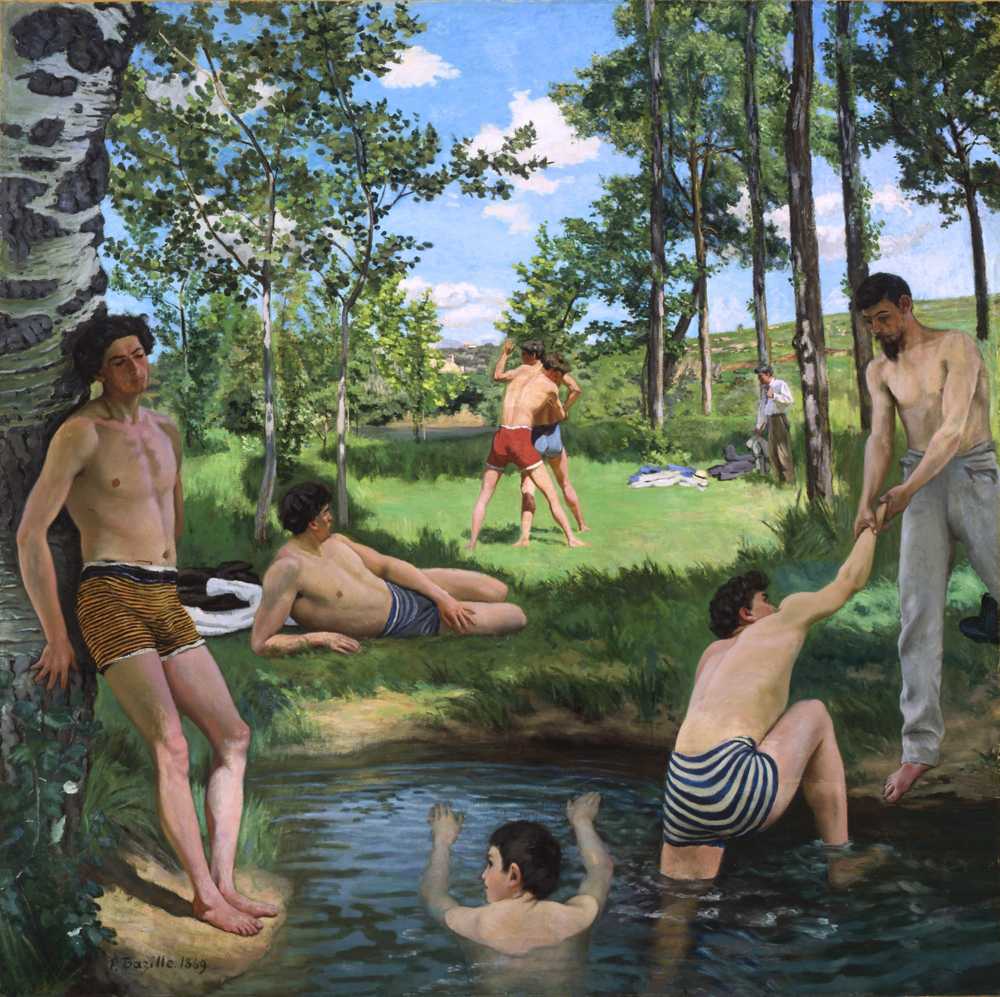Summer Scene (1869) - Frederic Bazille