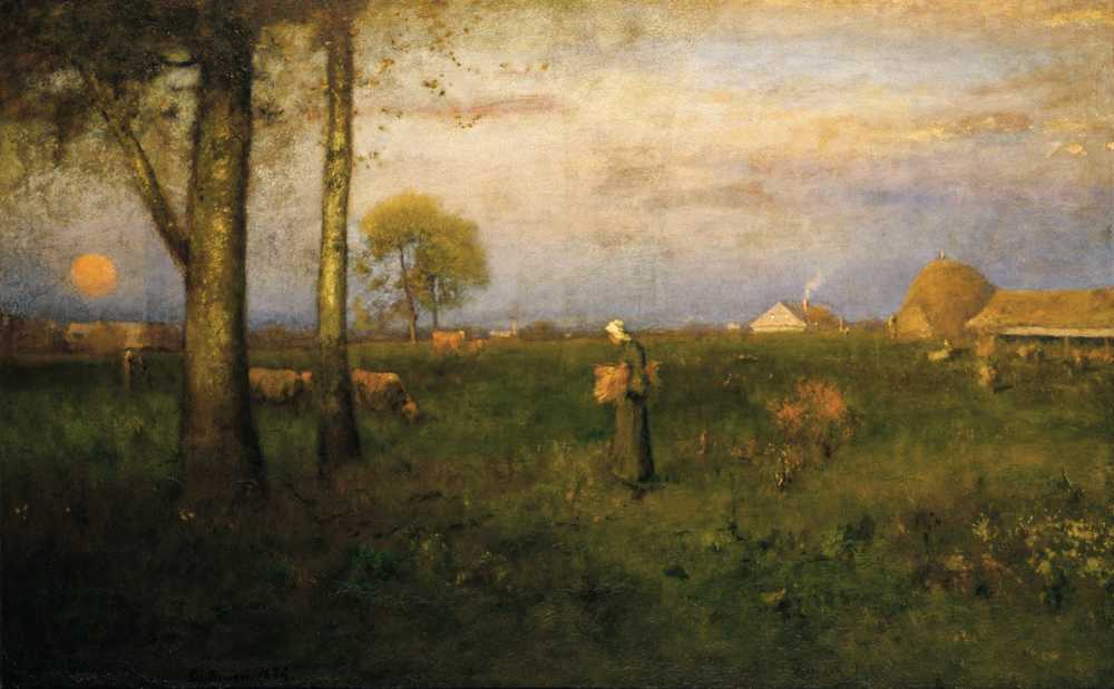 Sundown (1884) - George Inness