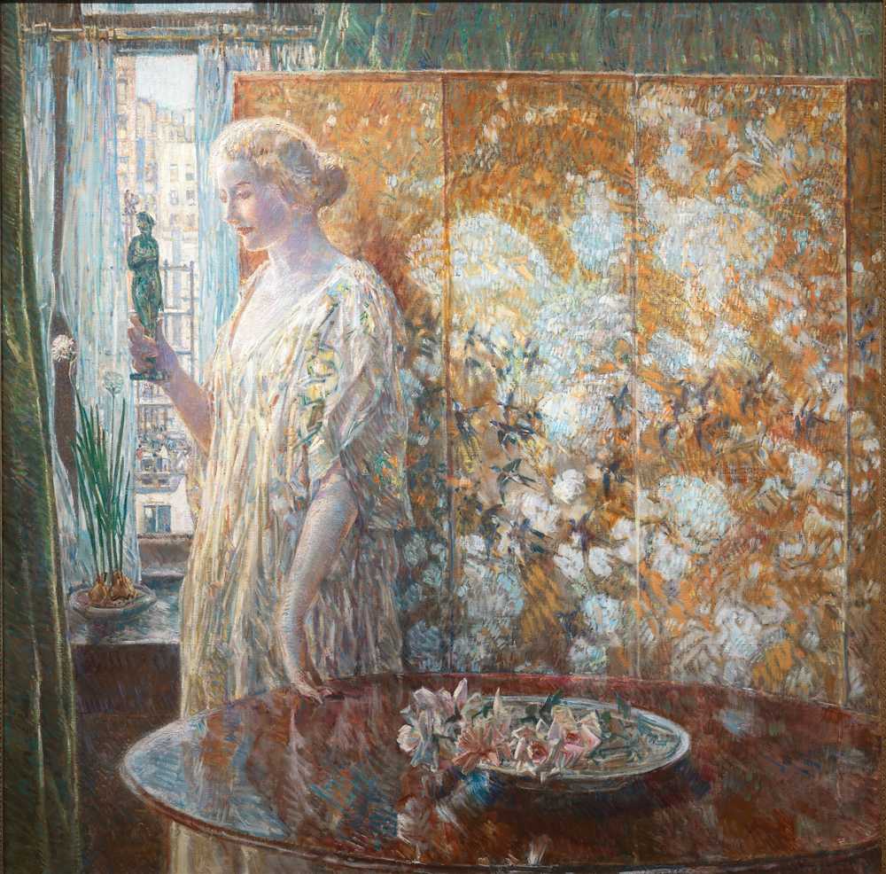 Tanagra (The Builders, New York) (1918) - Childe Hassam