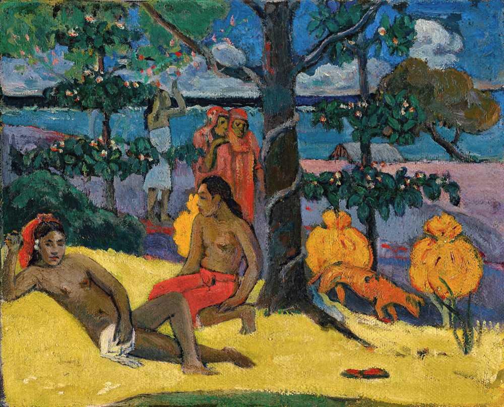 Te Arii Vahine – The Mango Woman (II) - Paul Gauguin