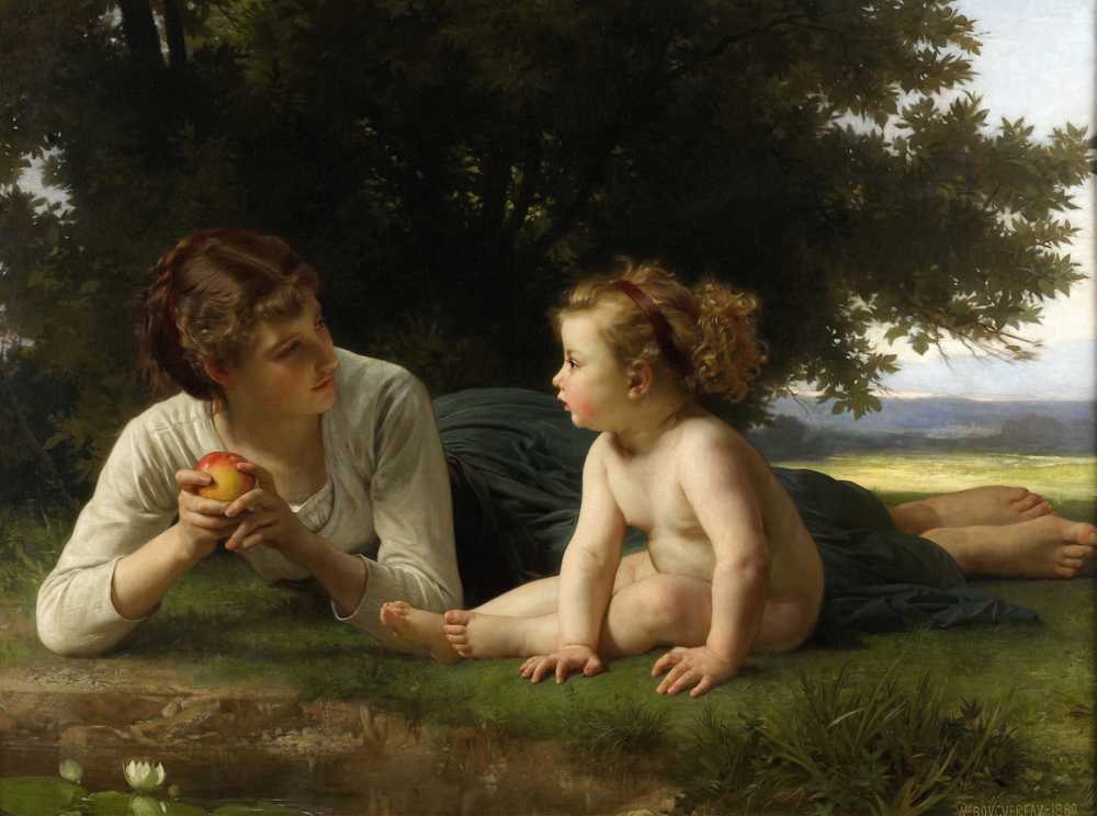 Temptation (1880) - William-Adolphe Bouguereau
