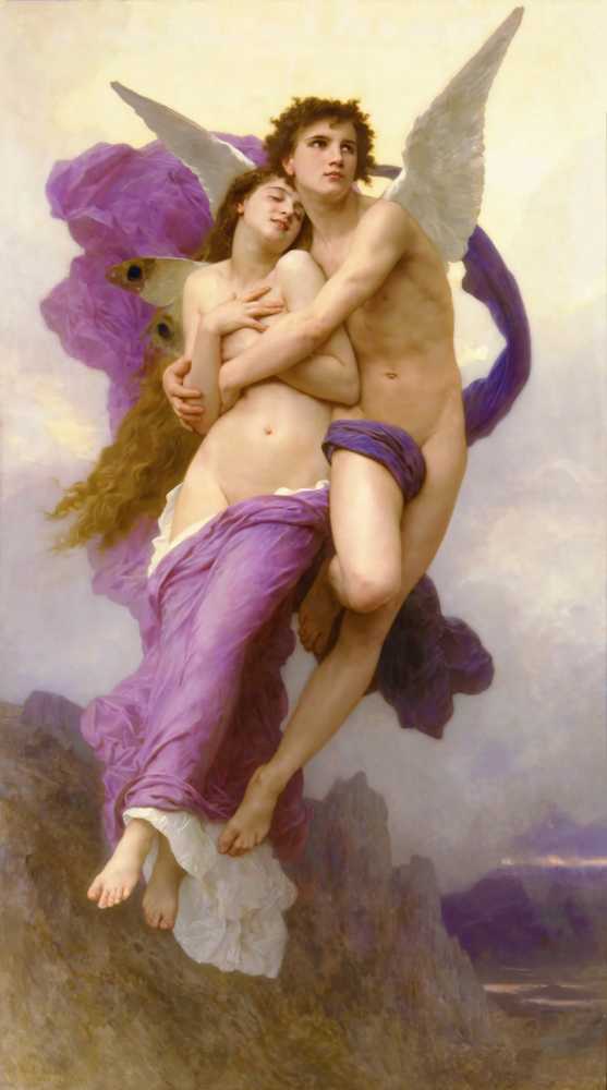 The abduction of Psyche (1895) - William-Adolphe Bouguereau