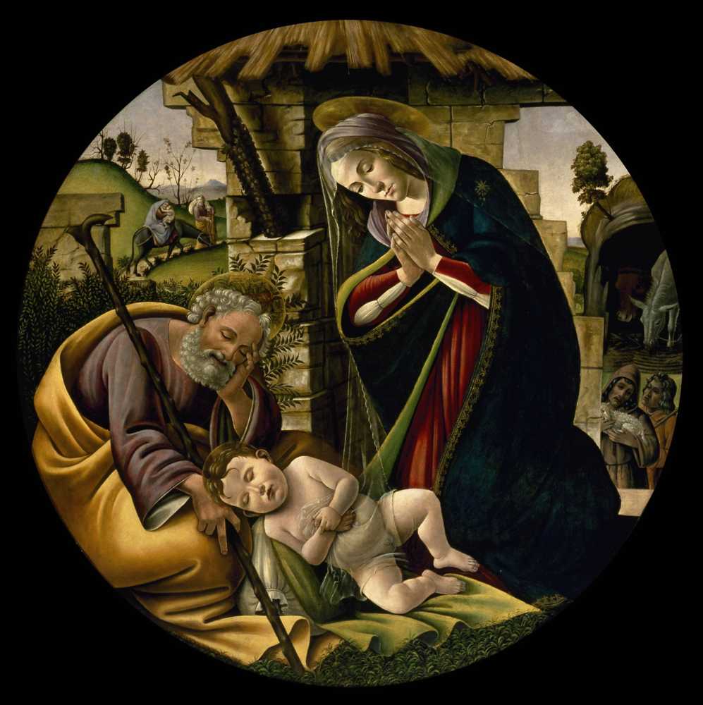 The Adoration of the Christ Child - Sandro Botticelli